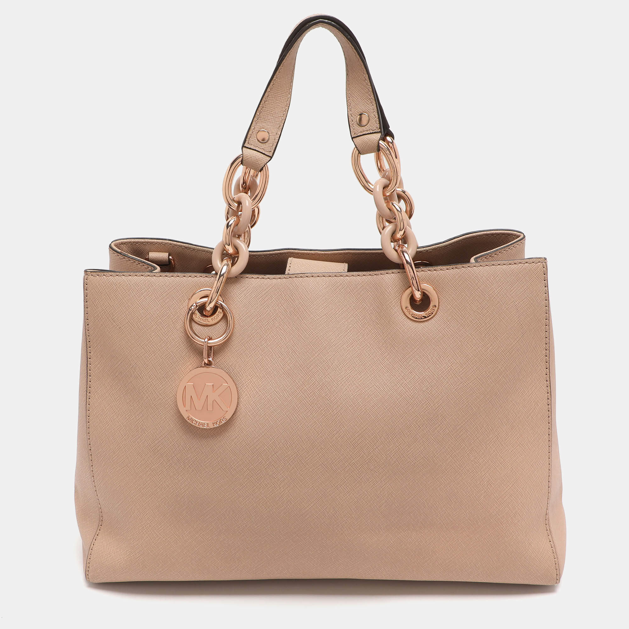 Pre Owned حقيبة مايكل مايكل كورس "سينثيا" متوسطة جلد حمراء