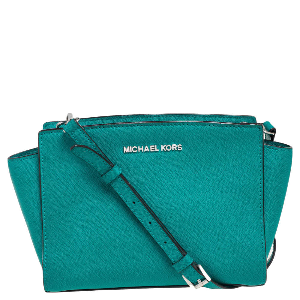 Michael kors hot sale selma teal