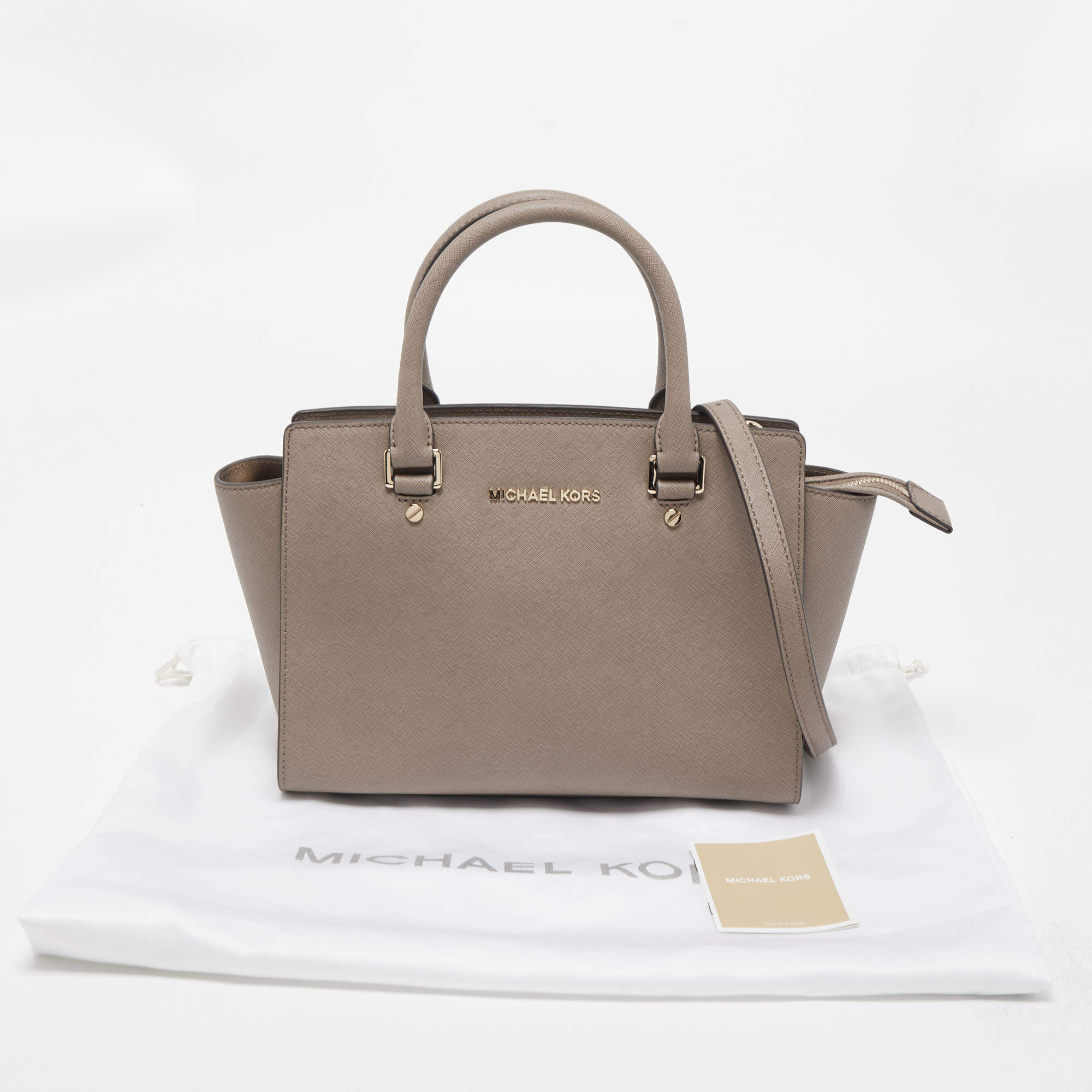 Michael kors bag taupe hotsell