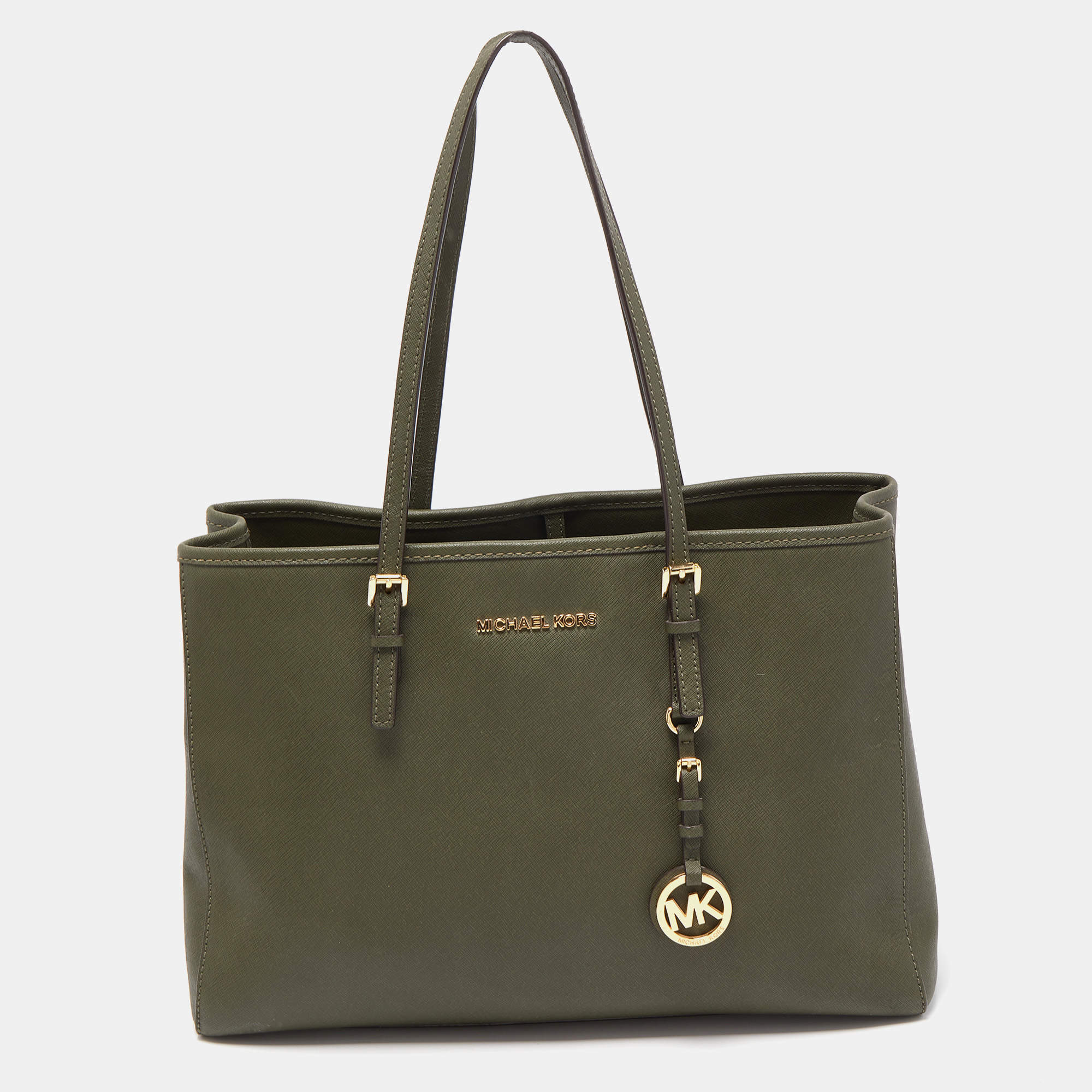Michael Kors Shoulder Bag, Green (Olive): Handbags