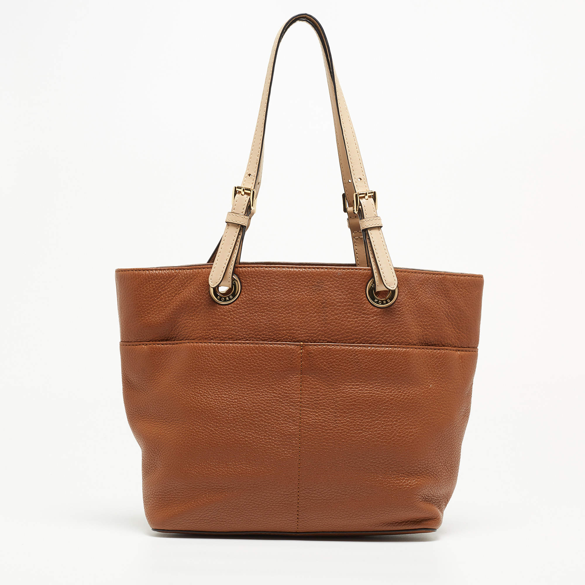 Bedford scotchblue leather tote Michael