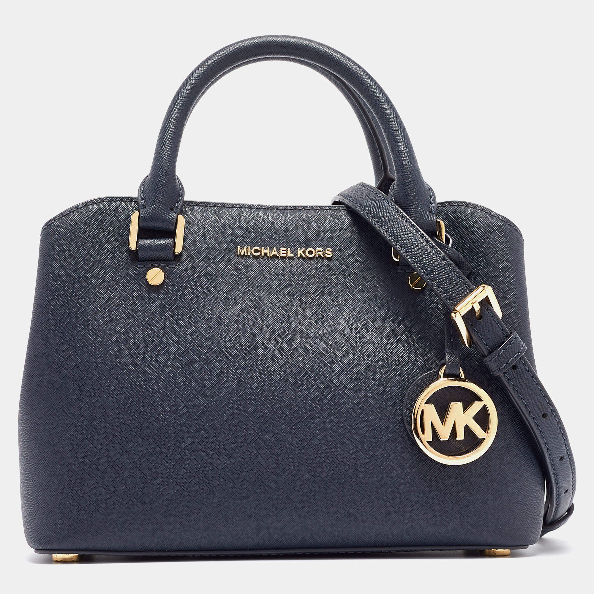 Michael Kors Savannah Leather Small hotsell Satchel