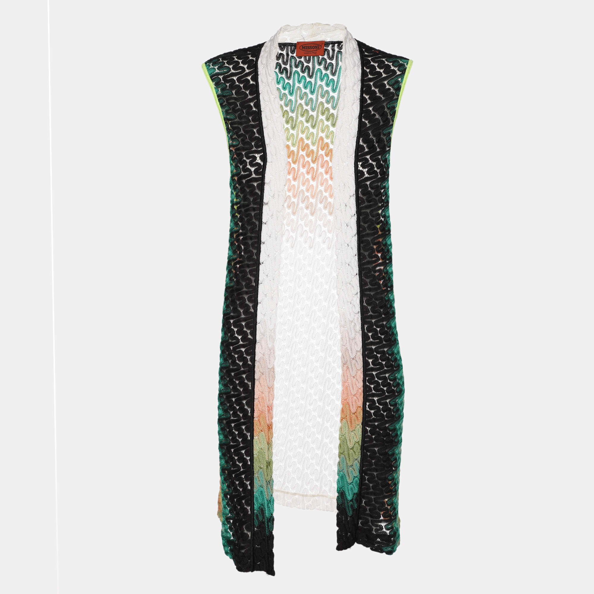 Missoni Multicolor Lace Cardigan M