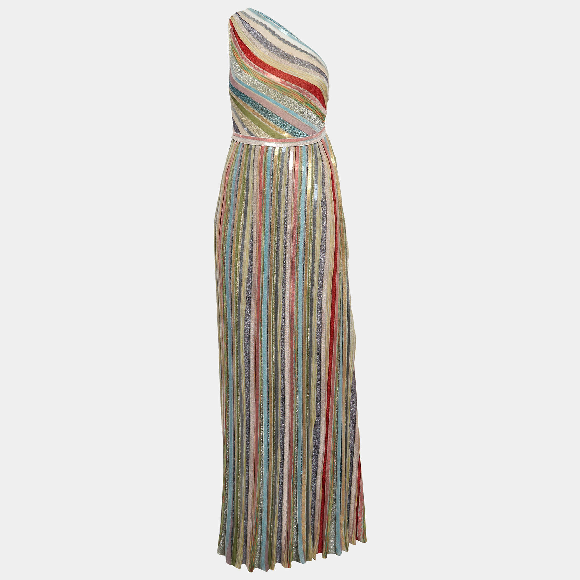 Missoni Multicolor Sequin Embellished Lurex Knit One