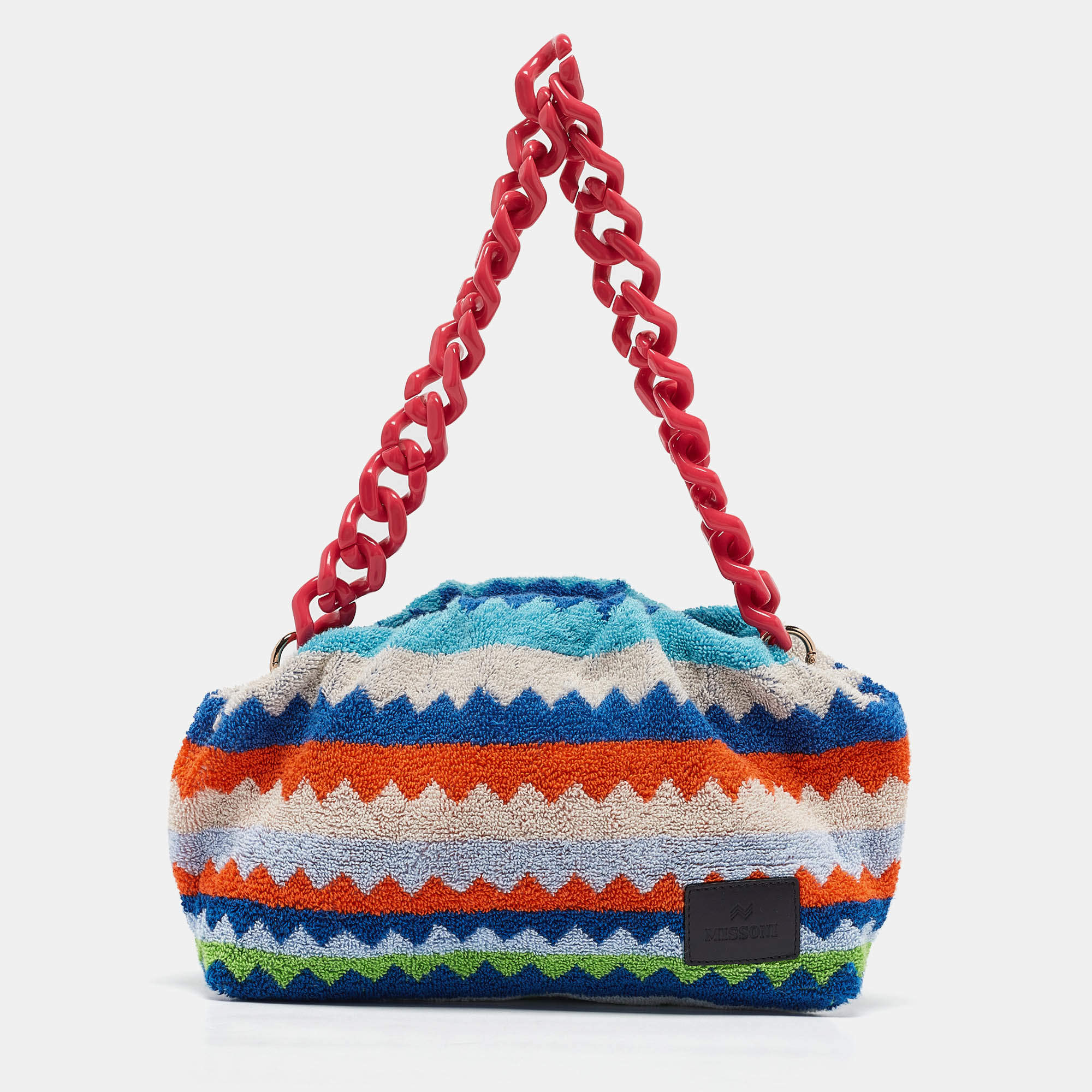 مملوكة مسبقًا Missoni Multicolor Fabric Shoulder Bag