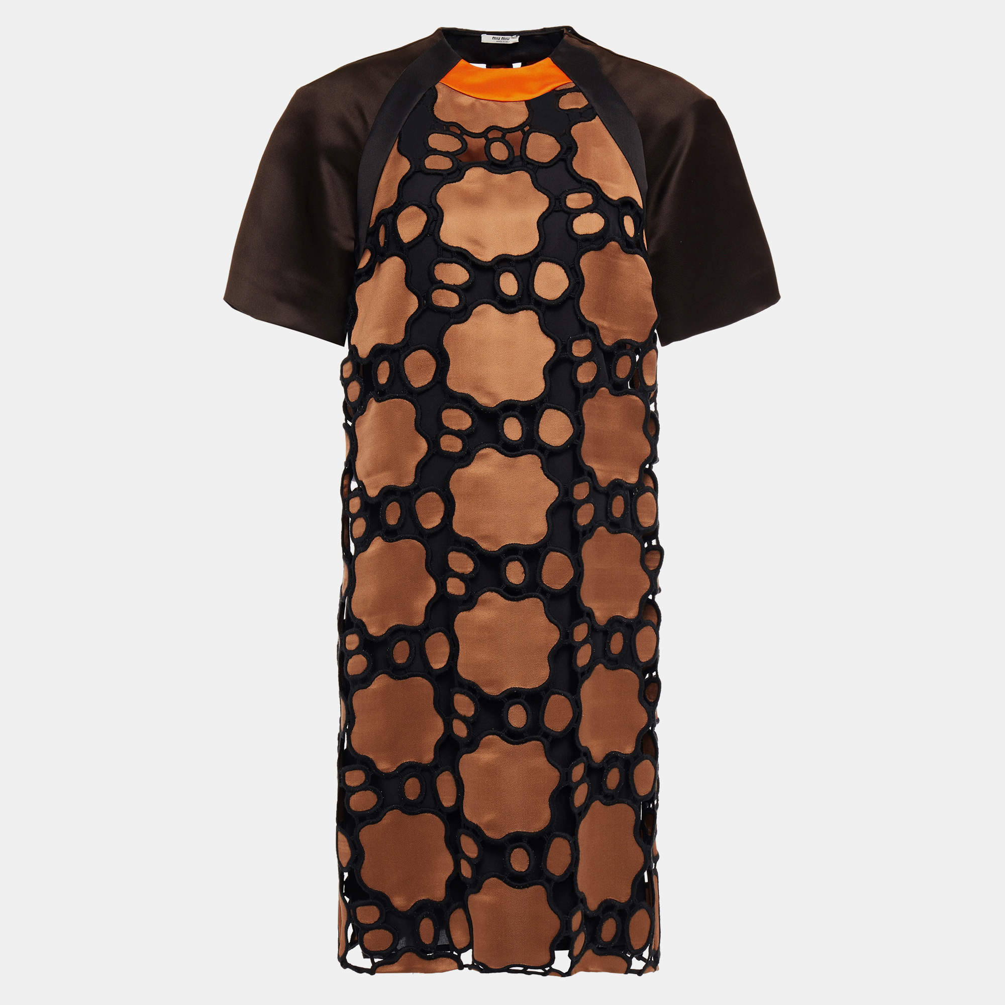 Miu Miu Acetate Knee Length Dress 40 Miu Miu | The Luxury Closet