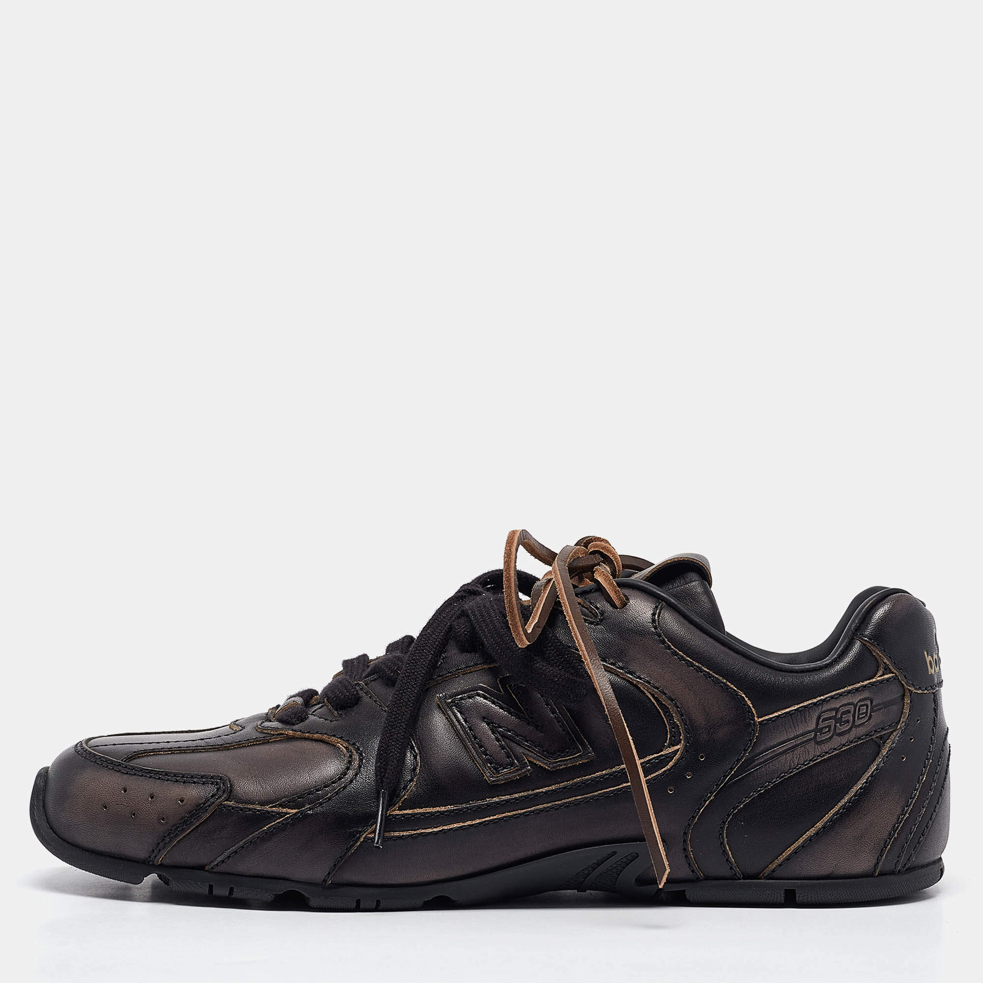 White New Balance X Miu Miu 530 Sl Suede And Mesh Sneakers