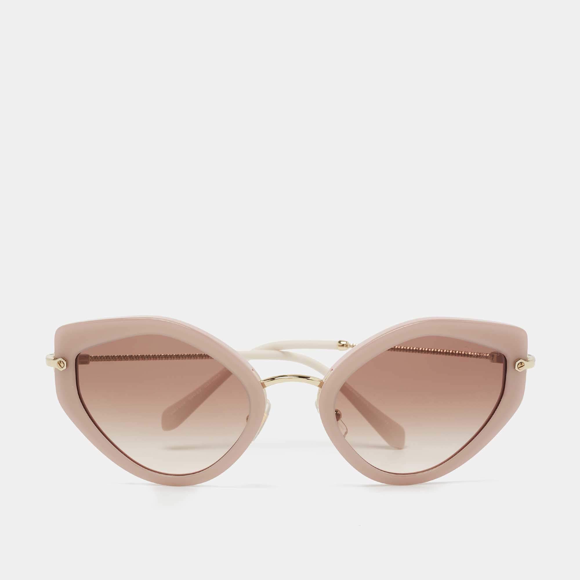 Miu miu pink outlet sunglasses