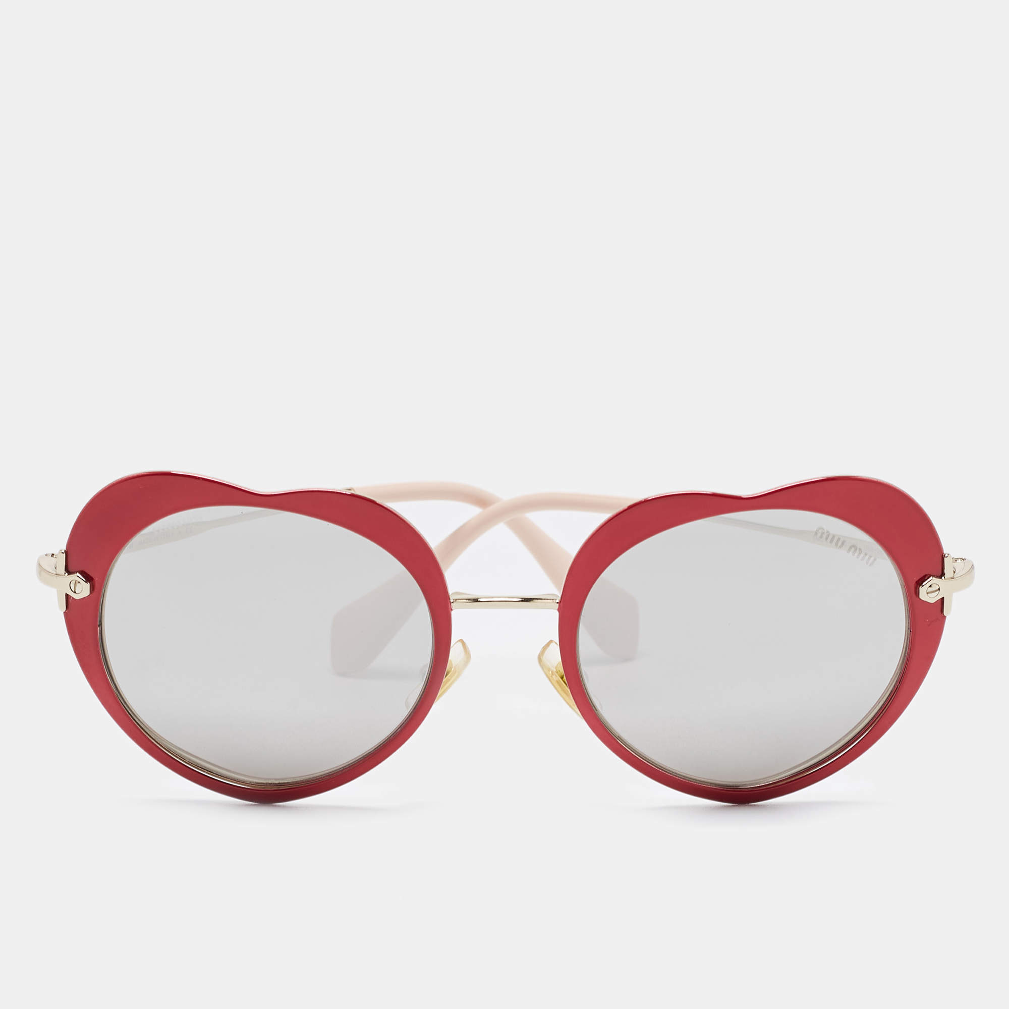 Miu Miu MU 01ZS Sunglasses In Red | MYER