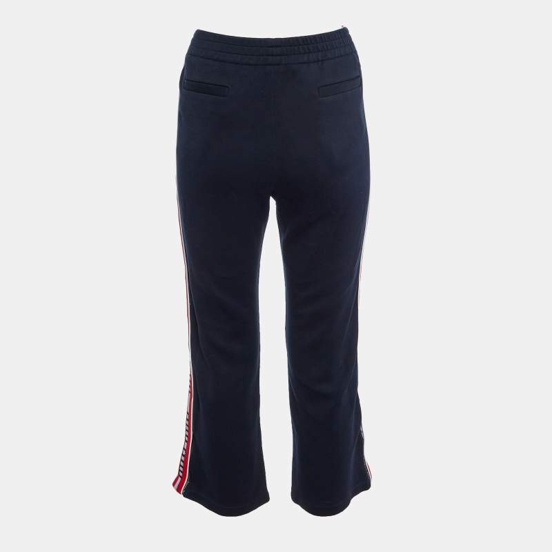 Miu Miu Grey Wool Pantaloni Drawstring Trouser S Miu Miu | TLC