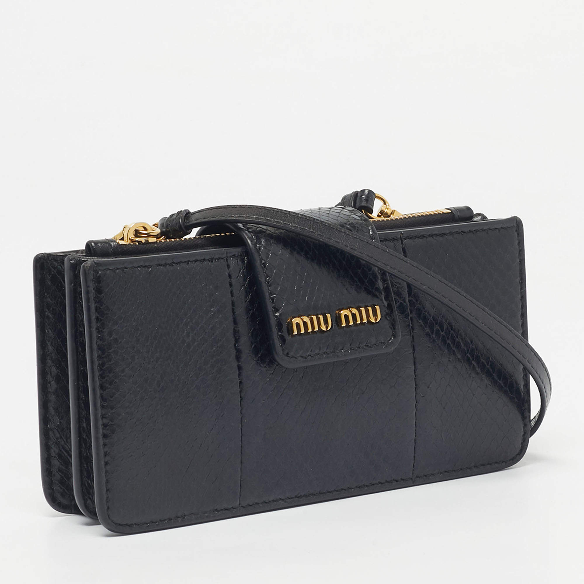 【25SS NEW】MiuMiu_women / ミディアム レザー バッグ /Black 25SS NEW】MiuMiu_women / ミディアム レザー バッグ /Black