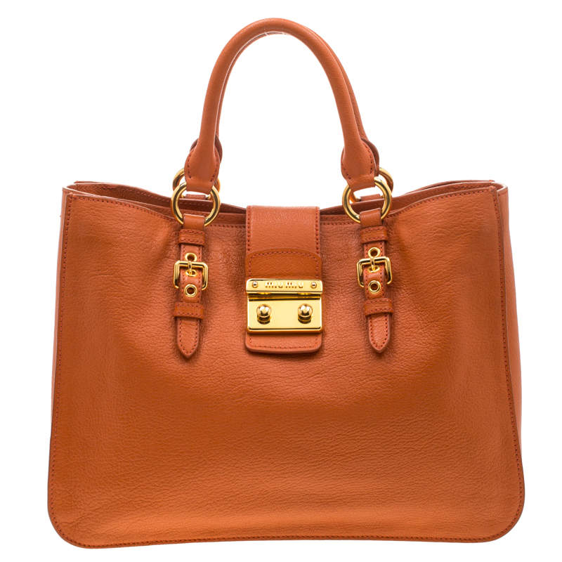 miu miu madras shopping tote