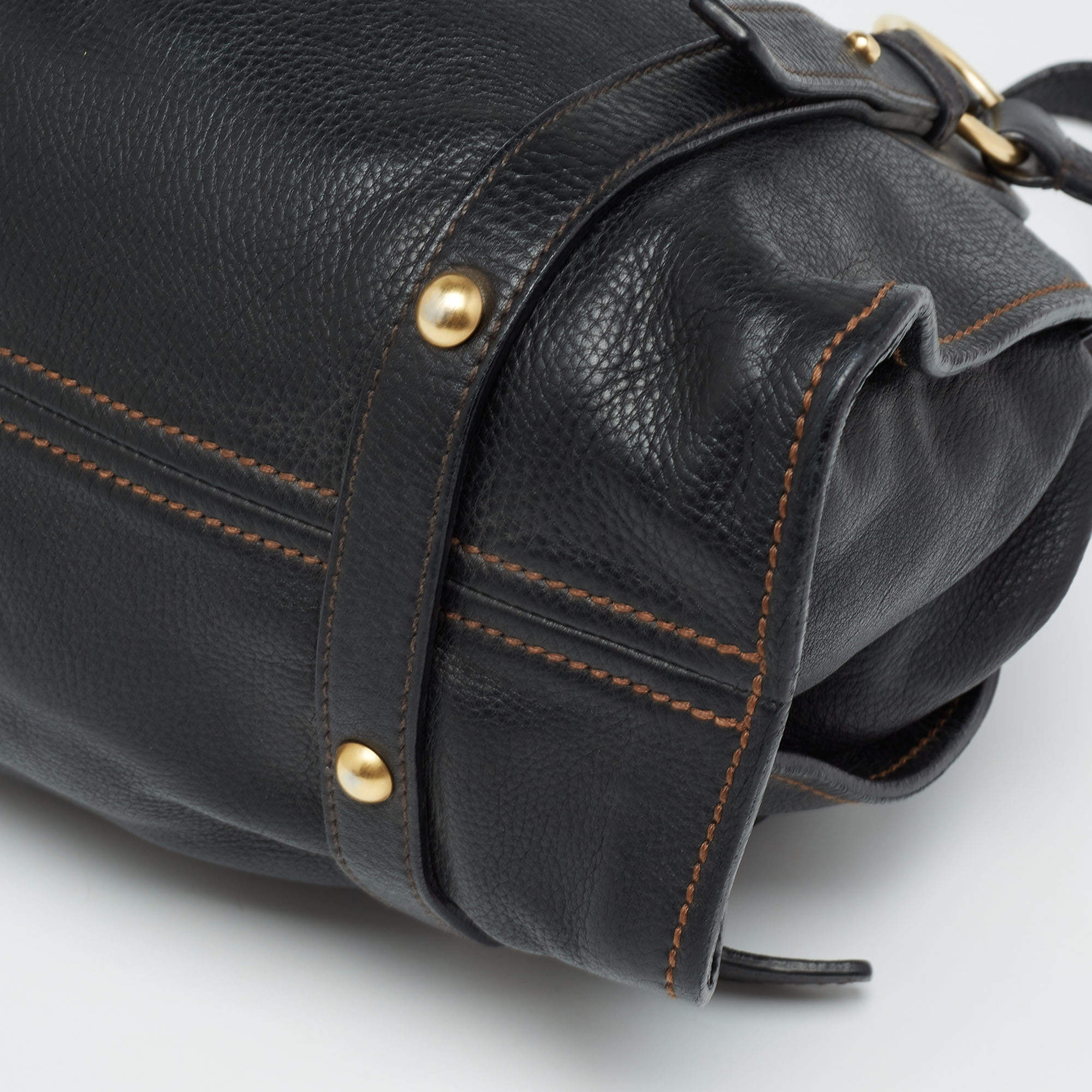 Miu Miu Black Vitello Lux Peggy Bow Satchel Bag ○ Labellov ○ Buy and Sell  Authentic Luxury