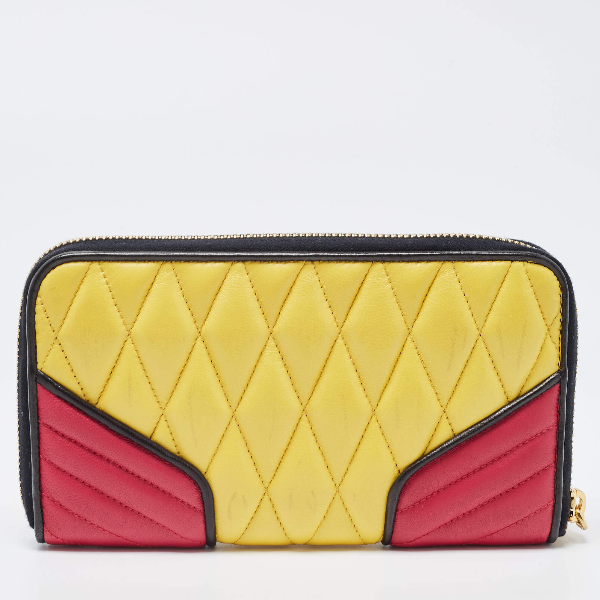 Miu miu wallet discount tri color inside