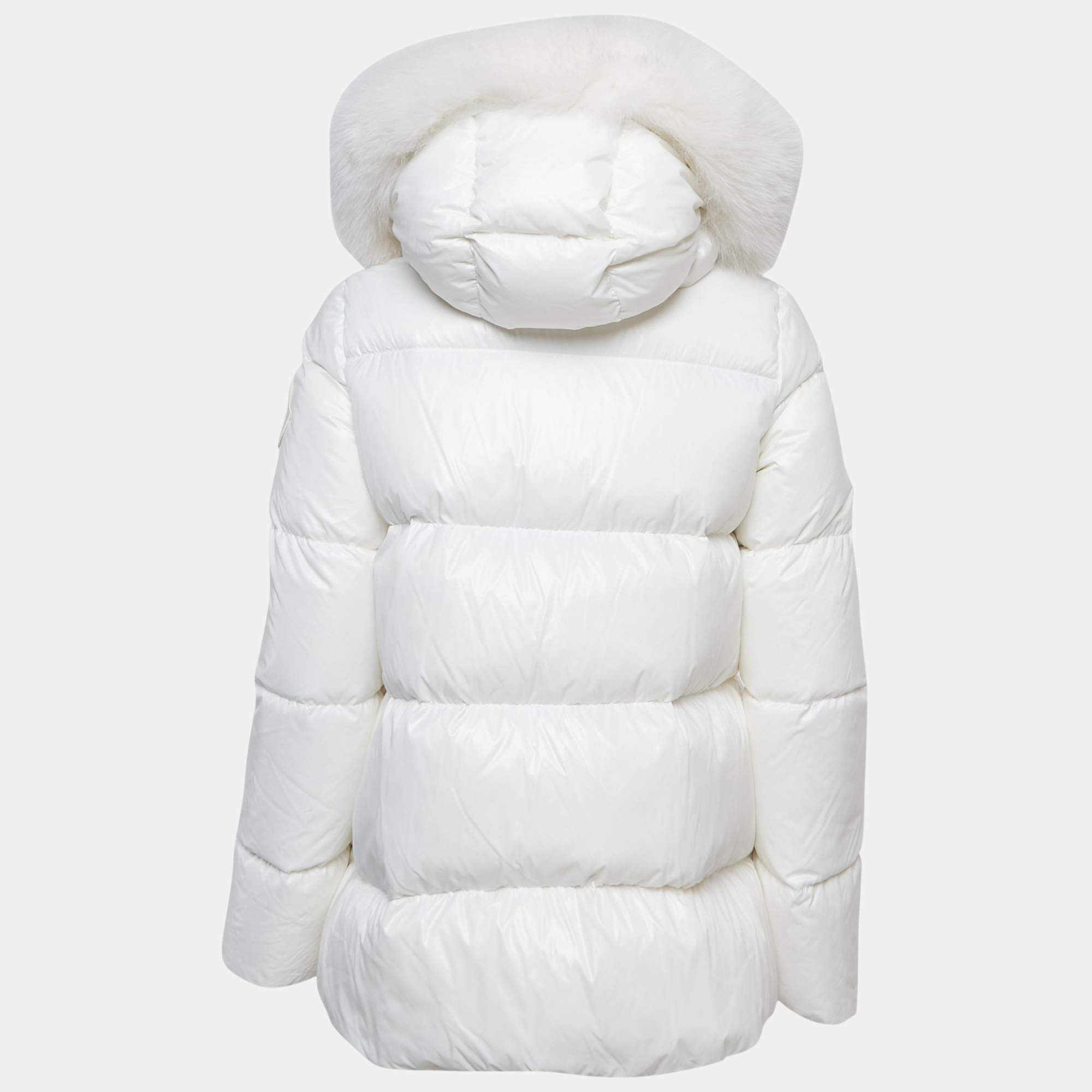 MONCLER ホワイト マフラー SX MONCLER モンクレール マフラー 3C00007 M1131 レディース
