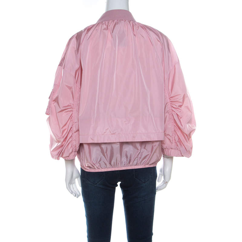 moncler pink bomber jacket