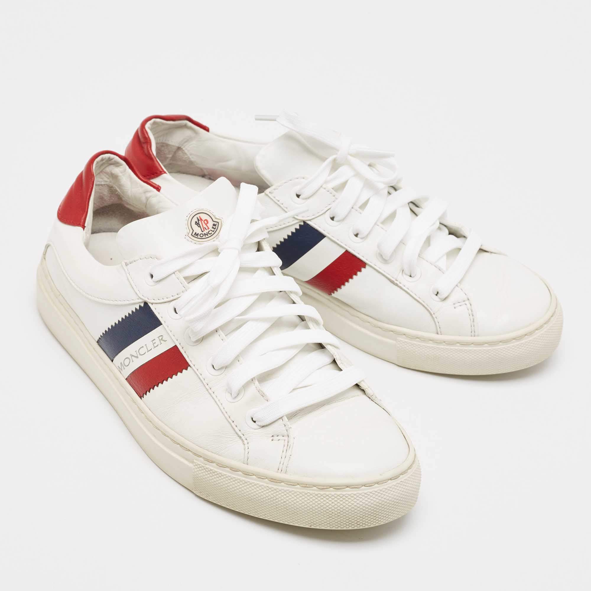 スニーカー MONCLER Women Sneakers 4M001 40M3457 001 WHITE Moncler Sneaker Trailgrip Lite2 white | TheDoubleF