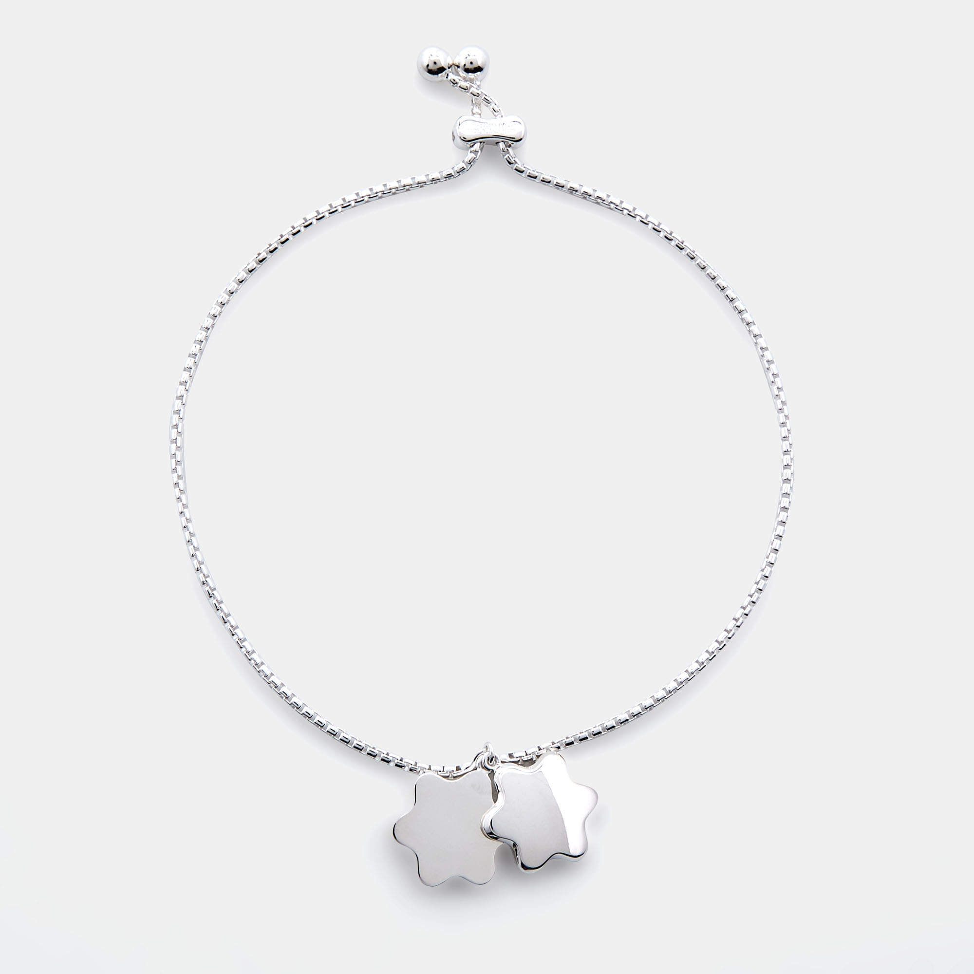 Montblanc Snow Cap Mother of Pearl Sterling Silver Bracelet