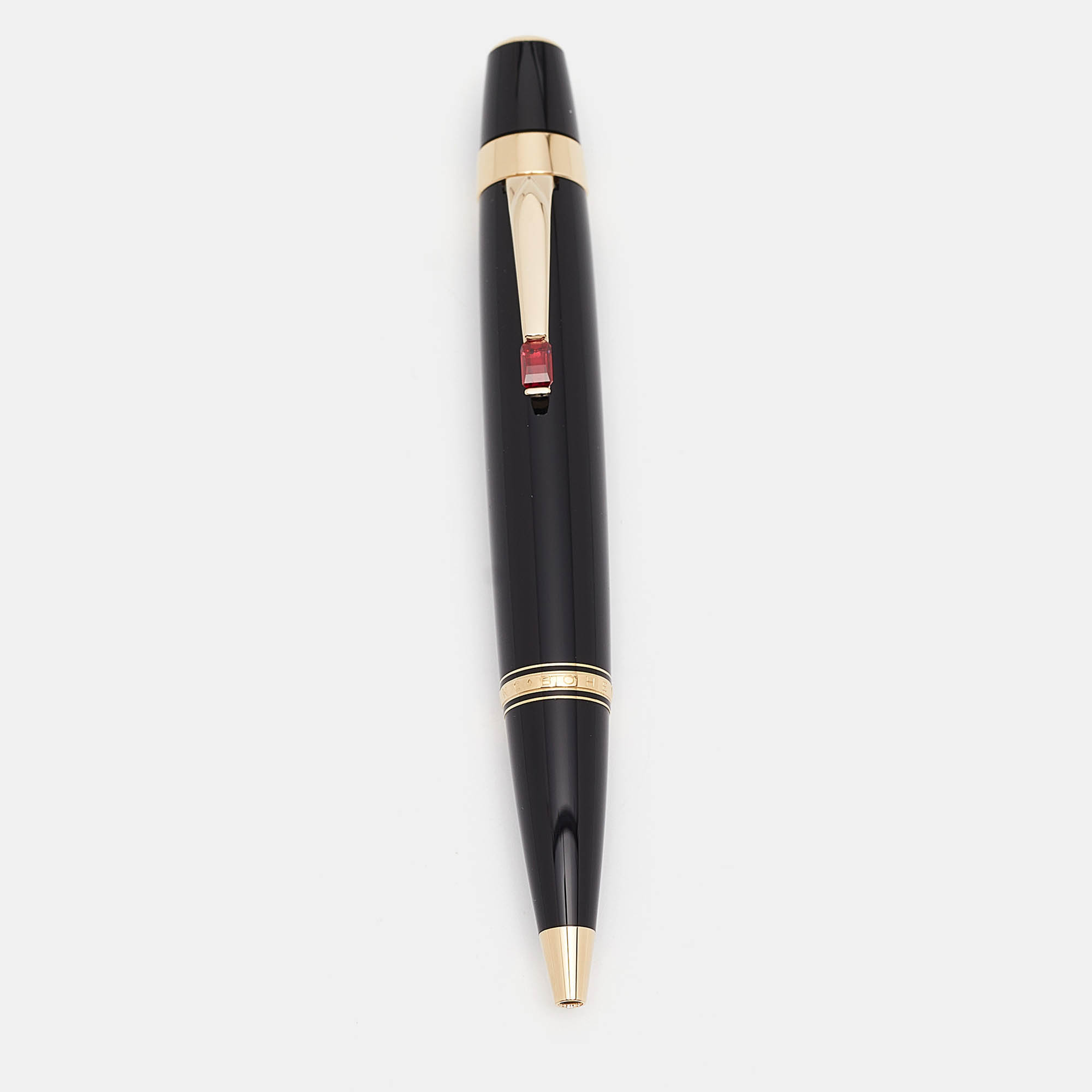 Montblanc  Boheme Rouge Black Resin Crystal Ballpoint Pen