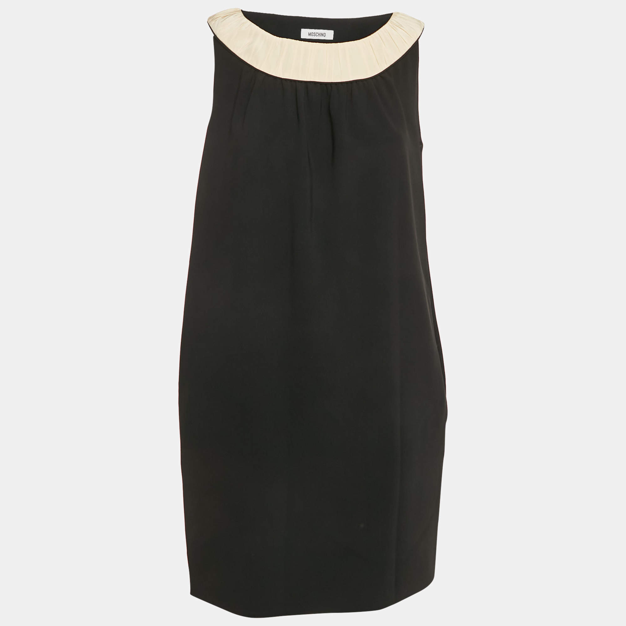 Moschino Black Chiffon Sleeve;es