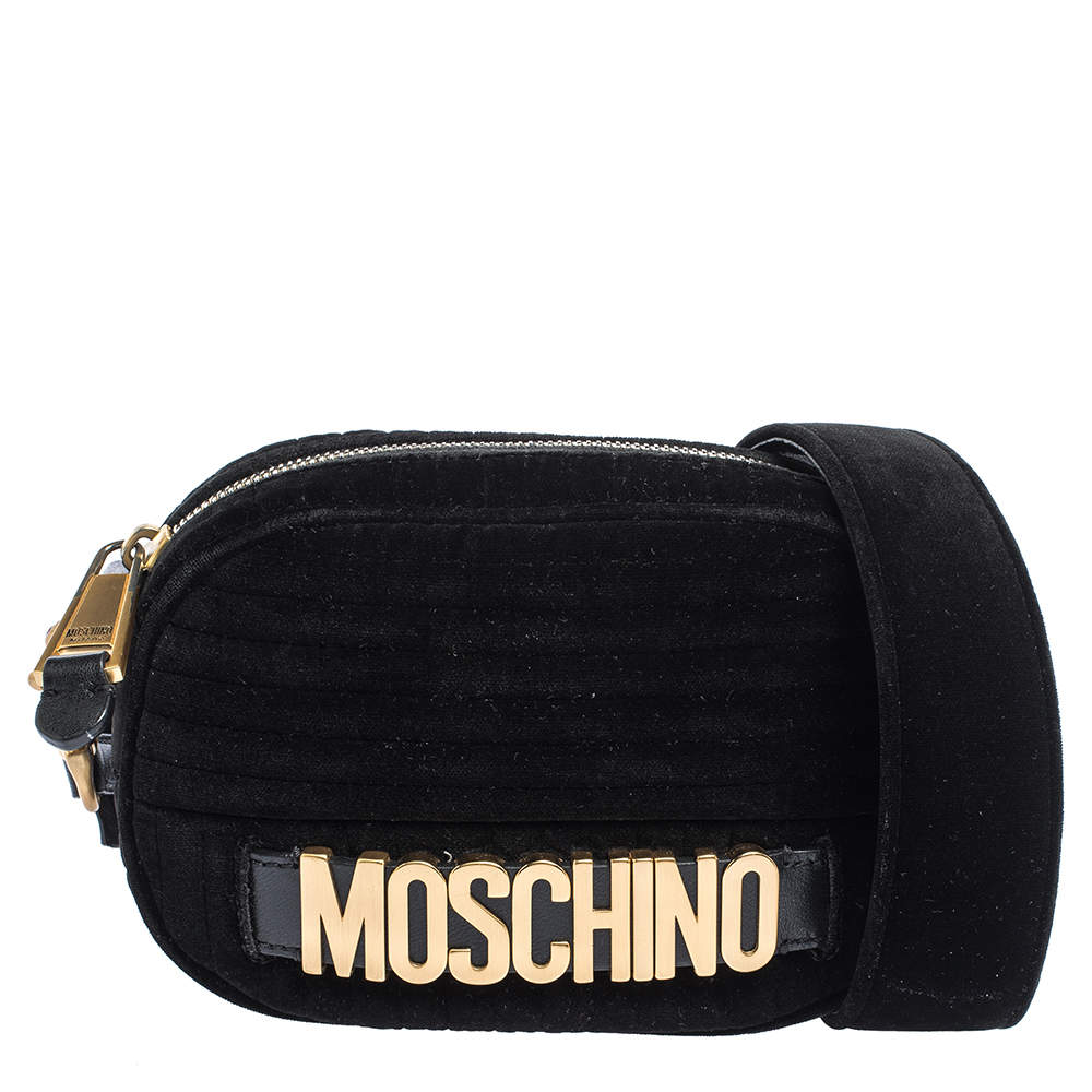 velvet moschino bag