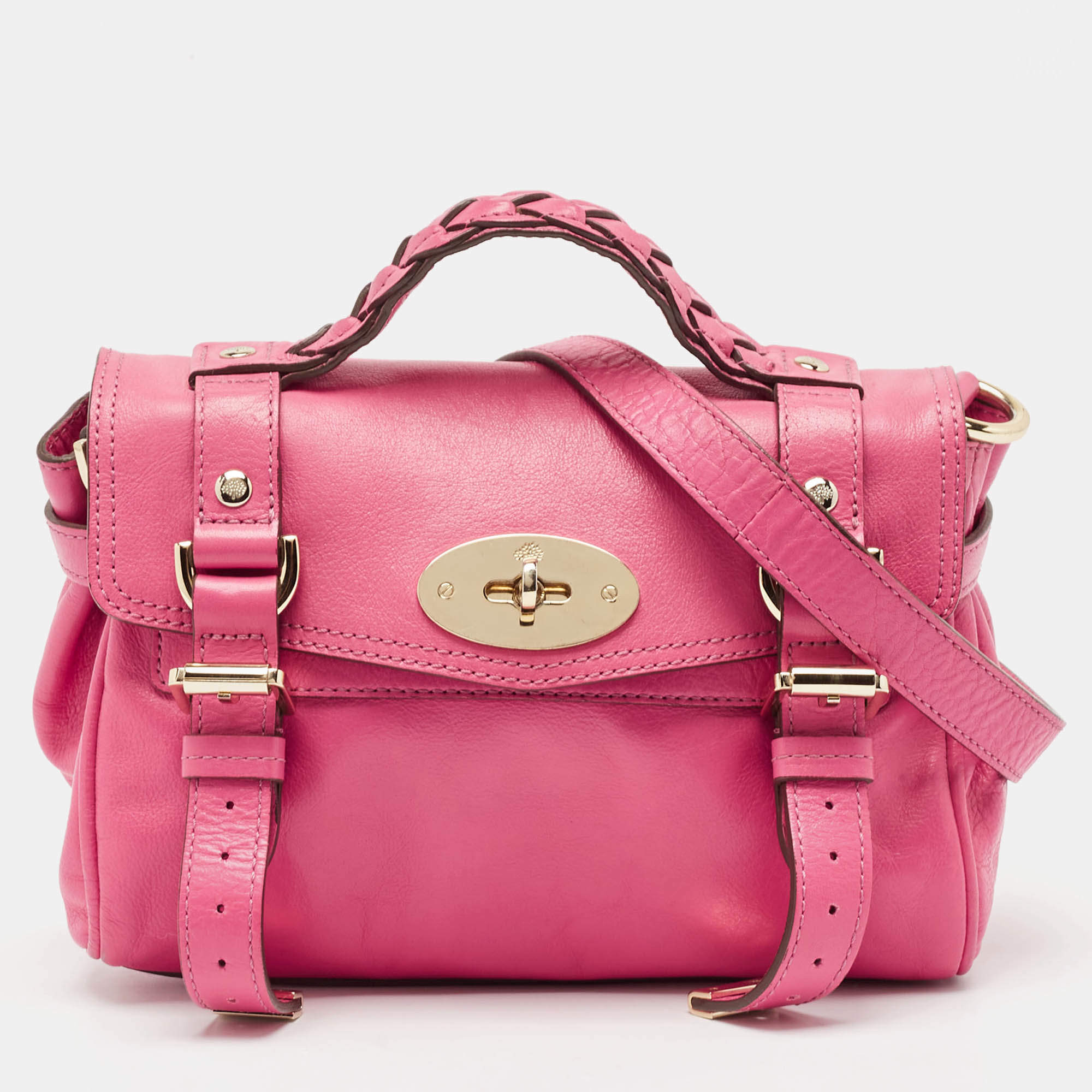 Mulberry pink handbag on sale