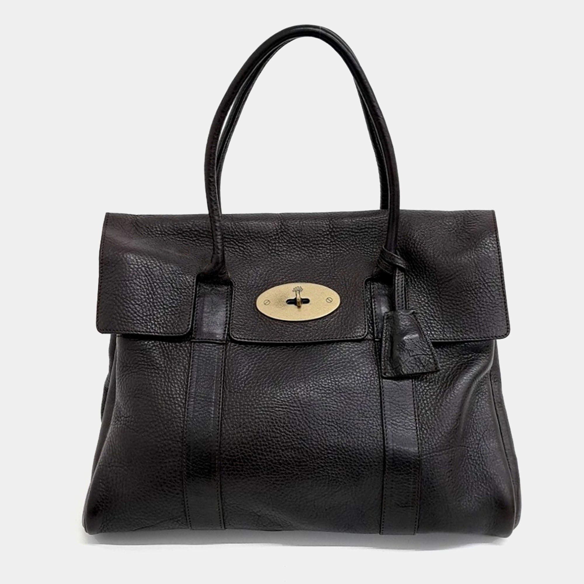 Pre Owned Mulberry Brown Leather Bayswater