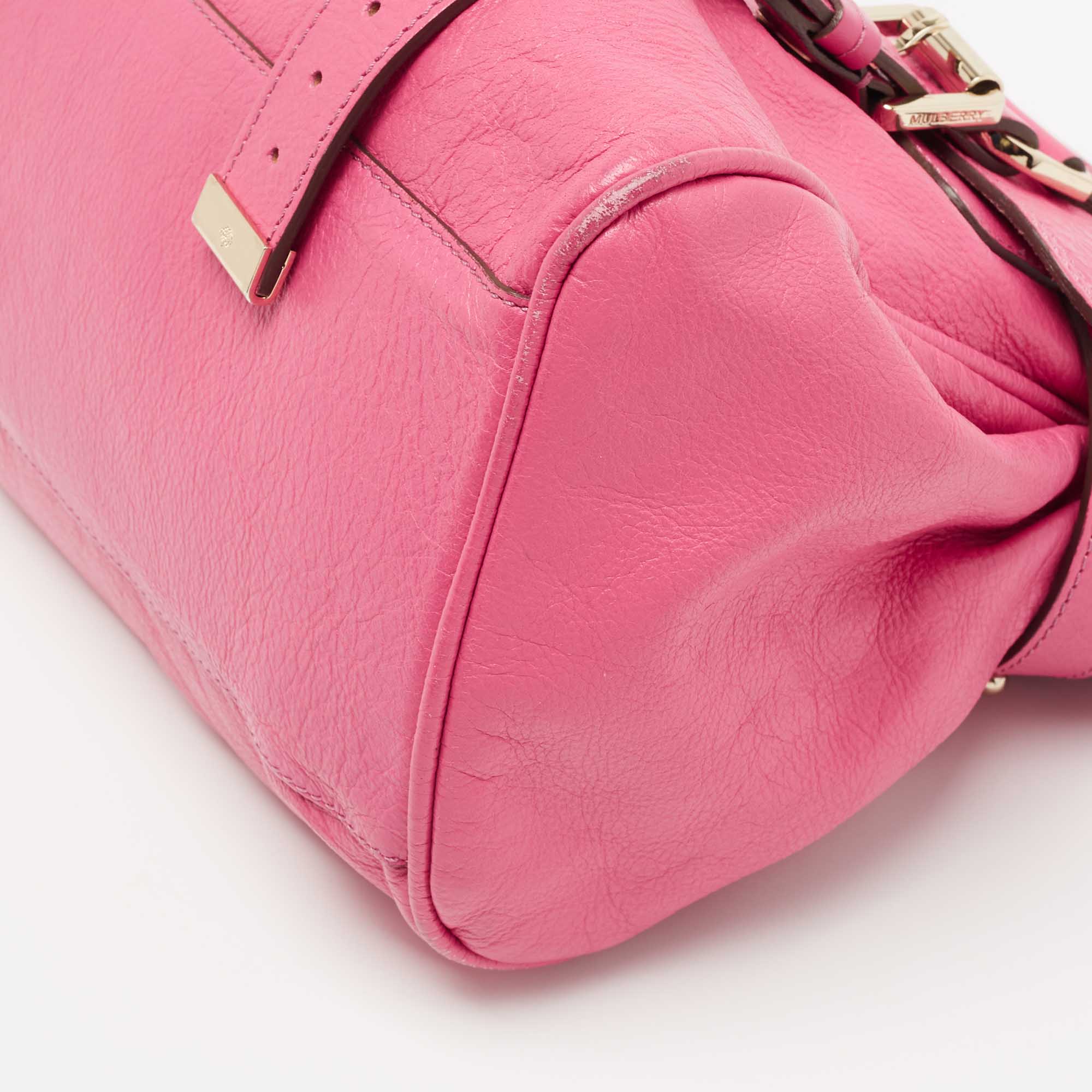 Mulberry Alexa Leather Bag in peach-pink, HealthdesignShops