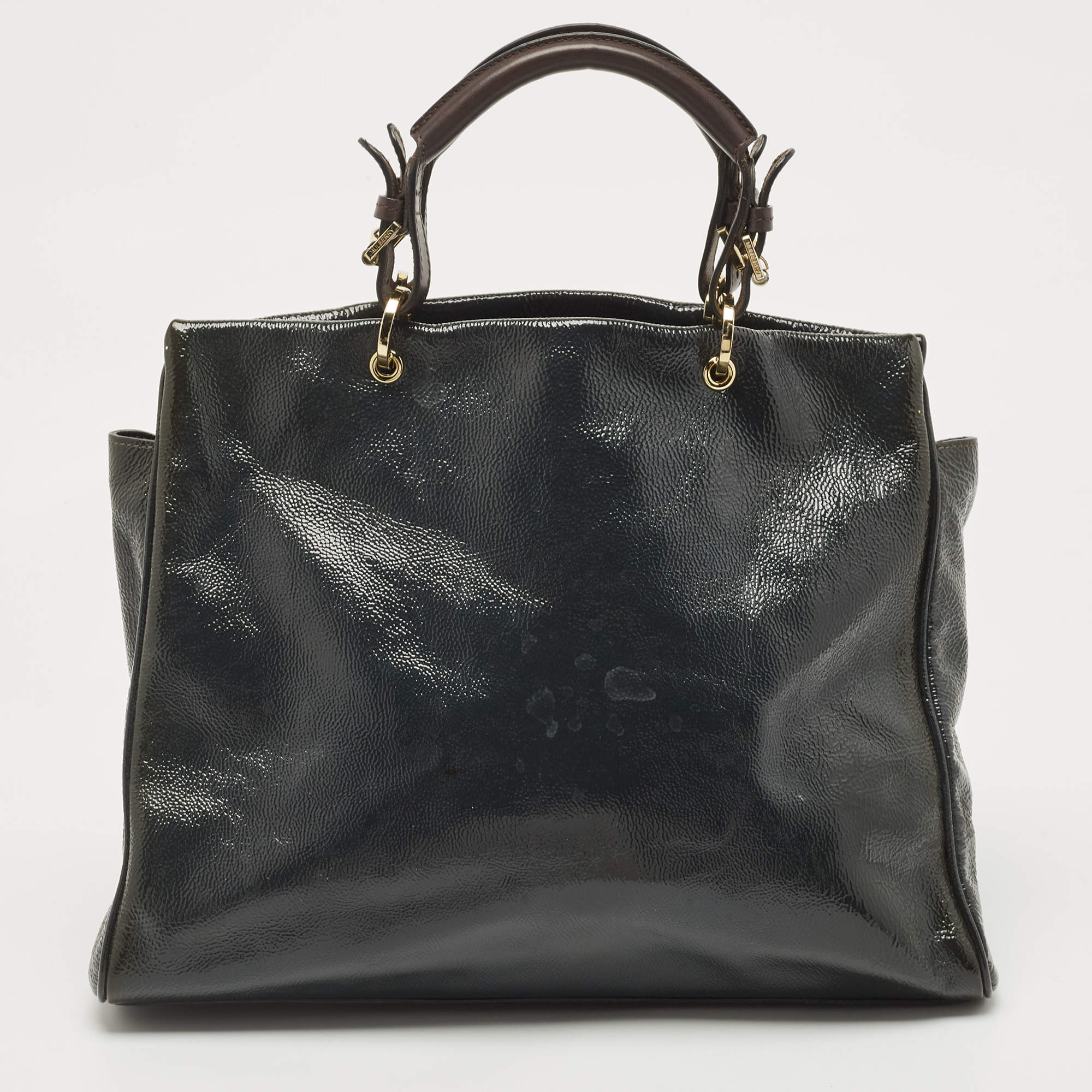 Buy the Marc By Marc Jacobs Black Patent PVC Ostrich Embossed Small  Crossbody Bag