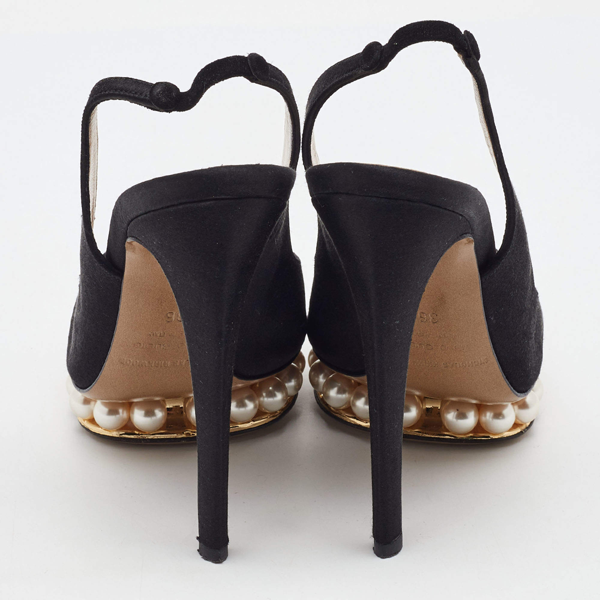 Nicol様② Nicholas Kirkwood Black Suede Prism Pump Heels Nicholas Kirkwood