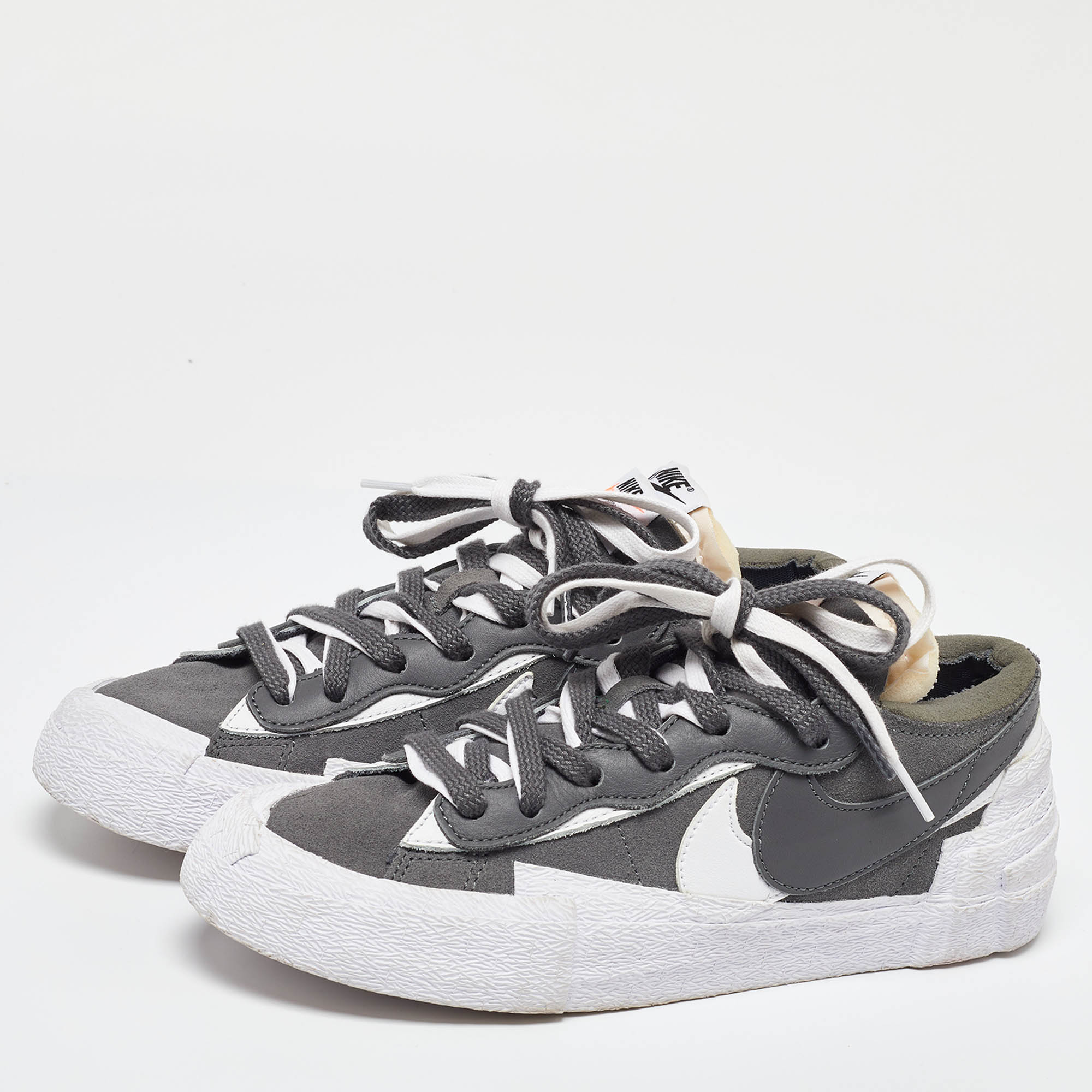 Nike x Sacai Multicolor Leather and Fabric Vaporwaffle