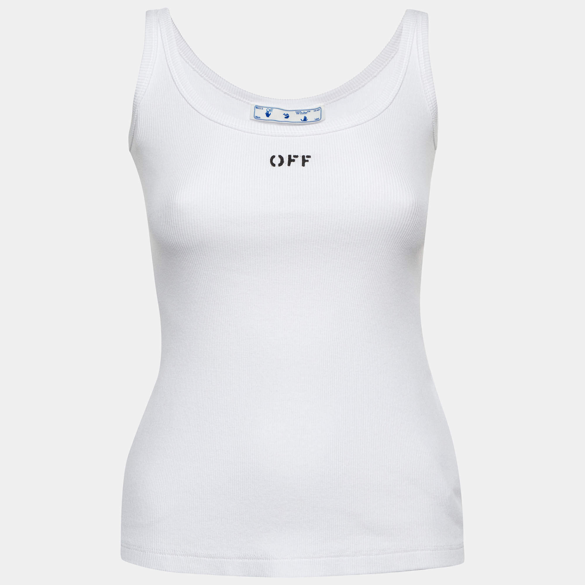 مملوكة مسبقًا حمالة صدر أوف وايت قطني بطبعة أوف أبيض مقاس صغير (سمول)