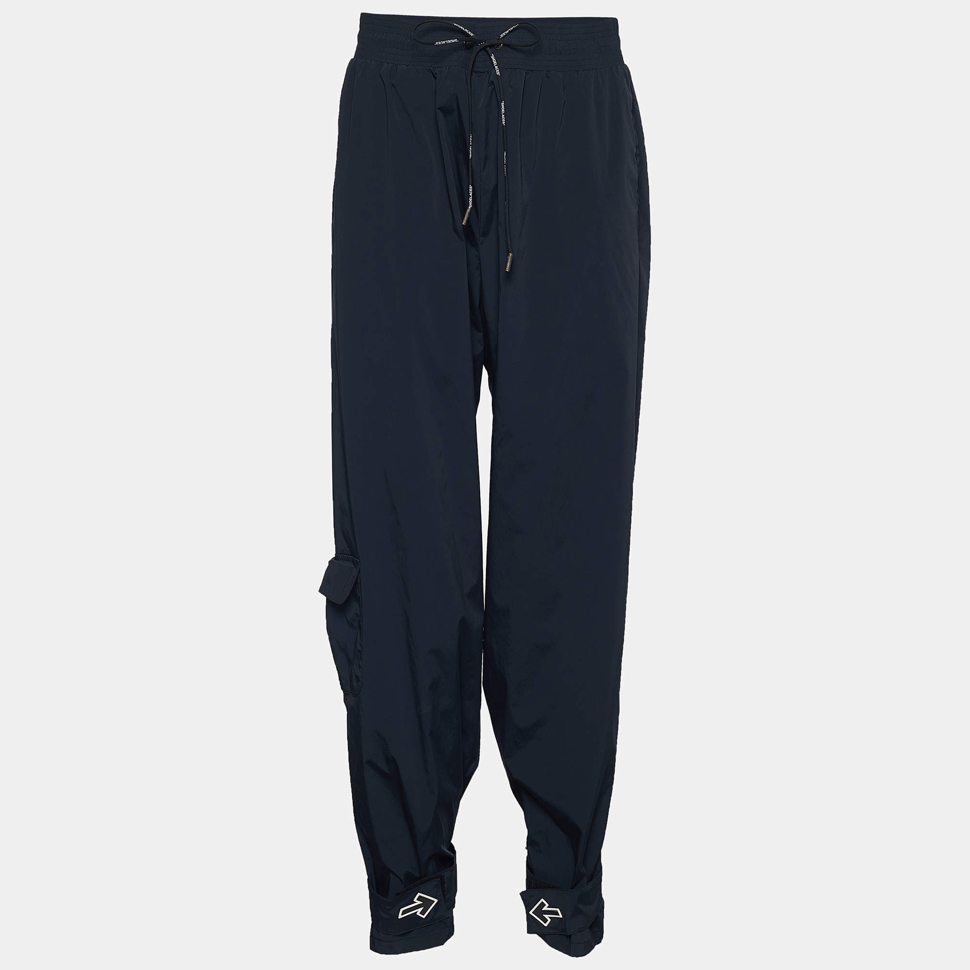 Off-White Black Synthetic Lounge Pants L