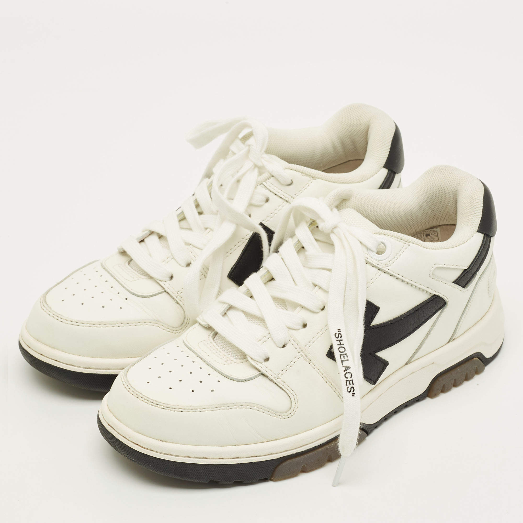 Off-White Multicolor Mesh and Leather Odsy 1000 Sneakers Size 39