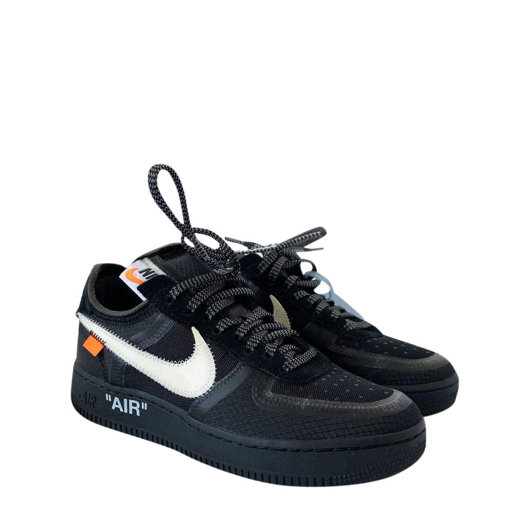 مملوكة مسبقًا Nike X Off-White The 10th Air Force 1 Low Sneakers Size EU 37.5