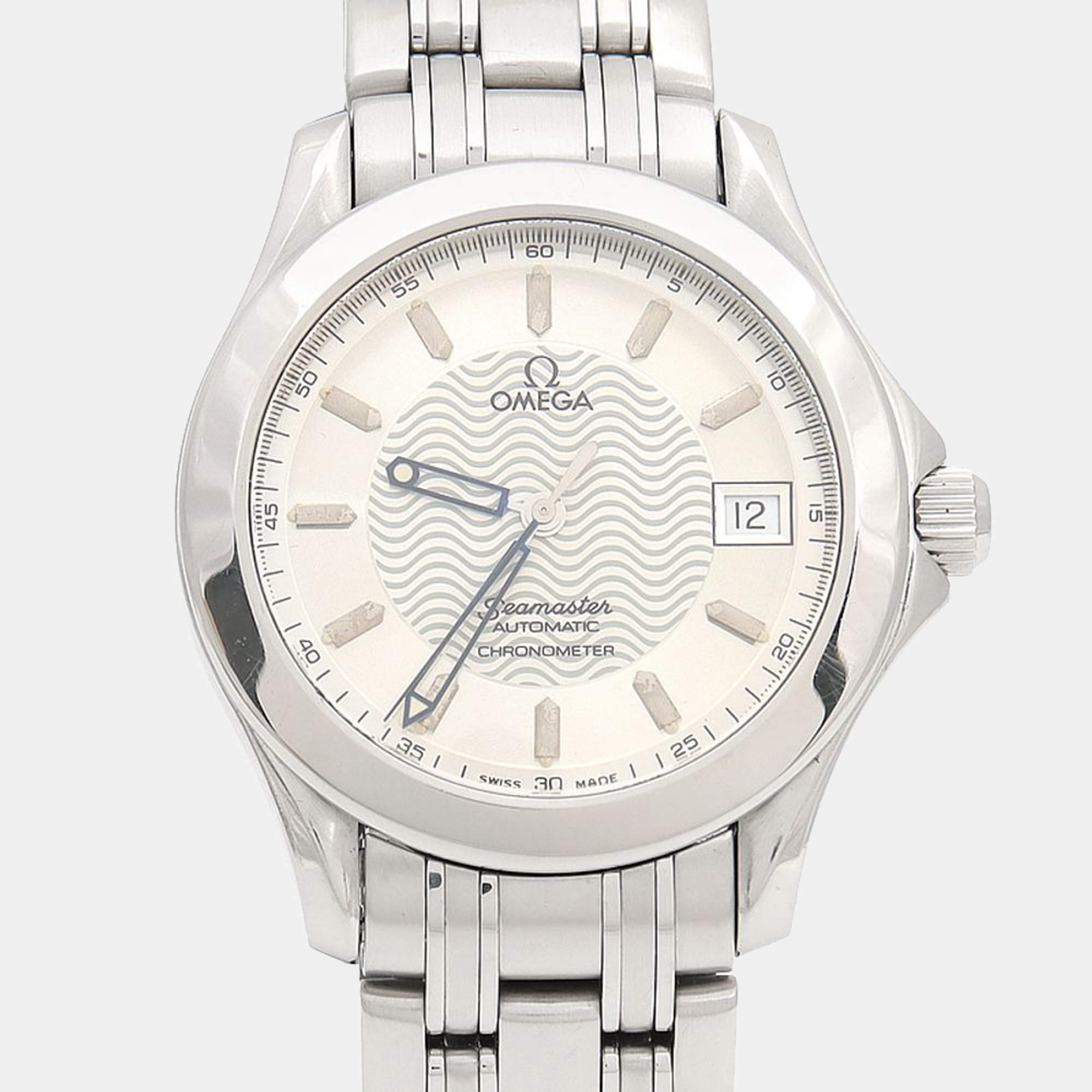 Pre Owned Omega Seamaster 2501.31 Automatic Stainless Steel Men's Wristwatch 36.5 mm