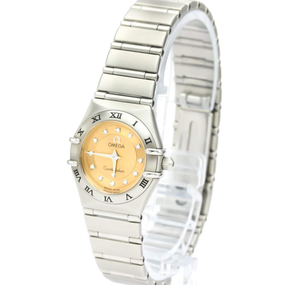 Omega constellation cindy top crawford women's watch