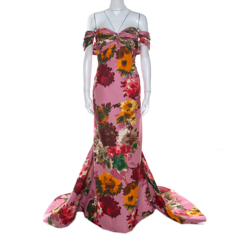 Oscar de la Renta // Spring 2022 Pink Silk Bubble Dress – VSP