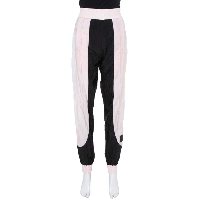 palm angels black and pink track pants