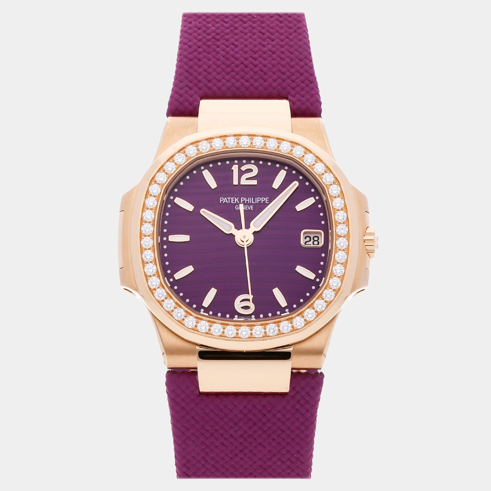 Patek Philippe Nautilus 7010R-013 Quartz Women's Wristwatch 32MM
