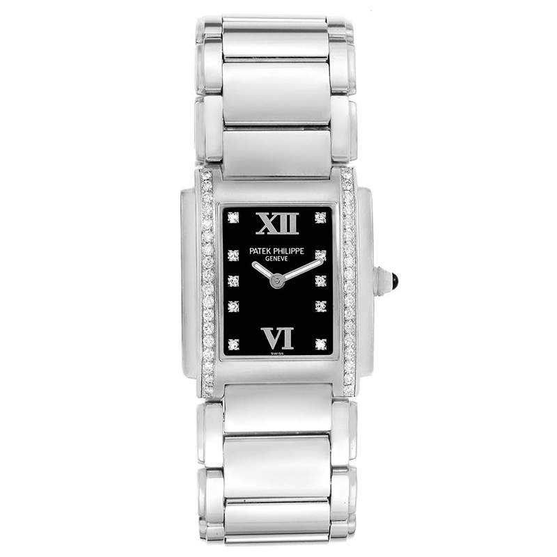 patek philippe black diamond watch