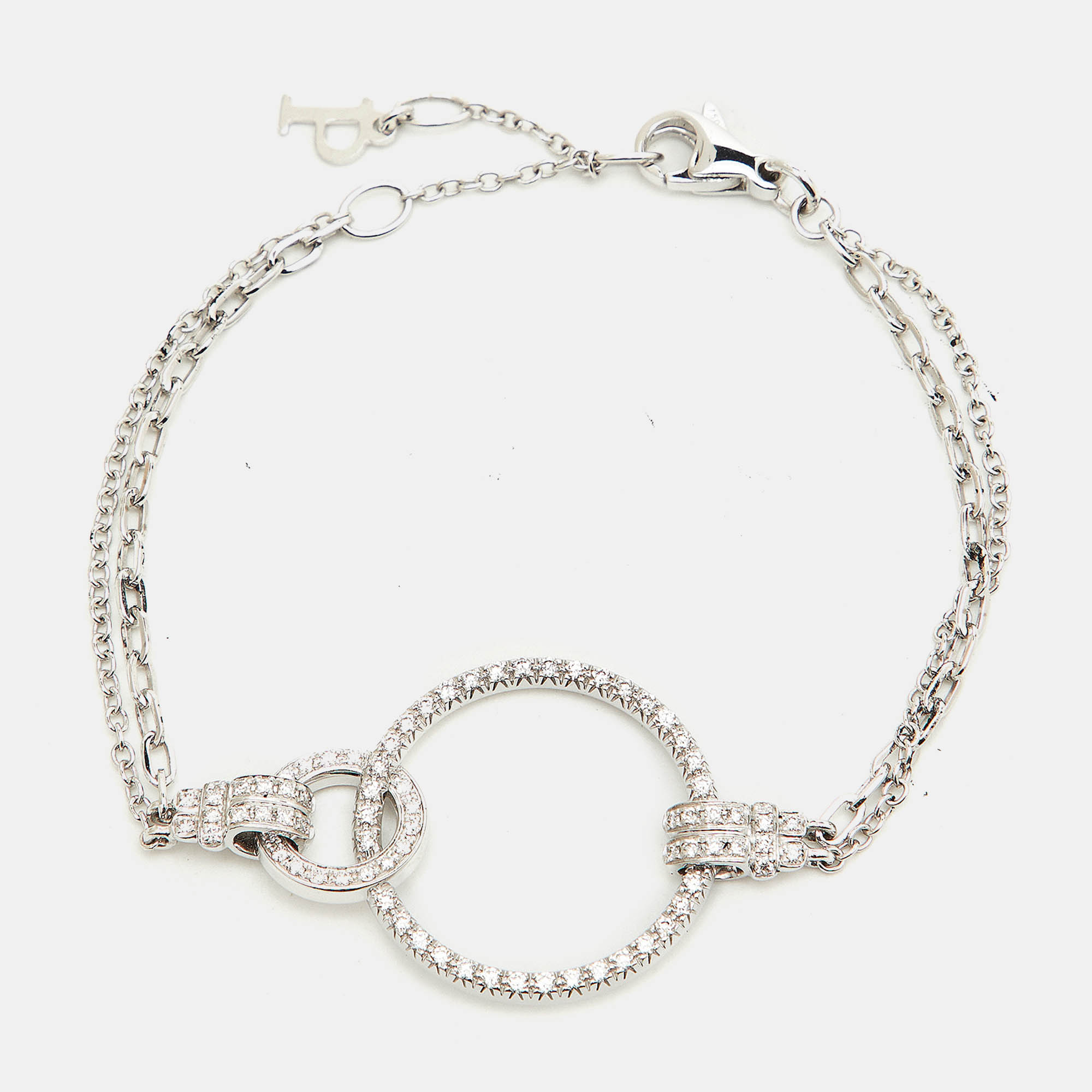 Piaget Possession Toi & Moi Diamond 18K White Gold Bracelet