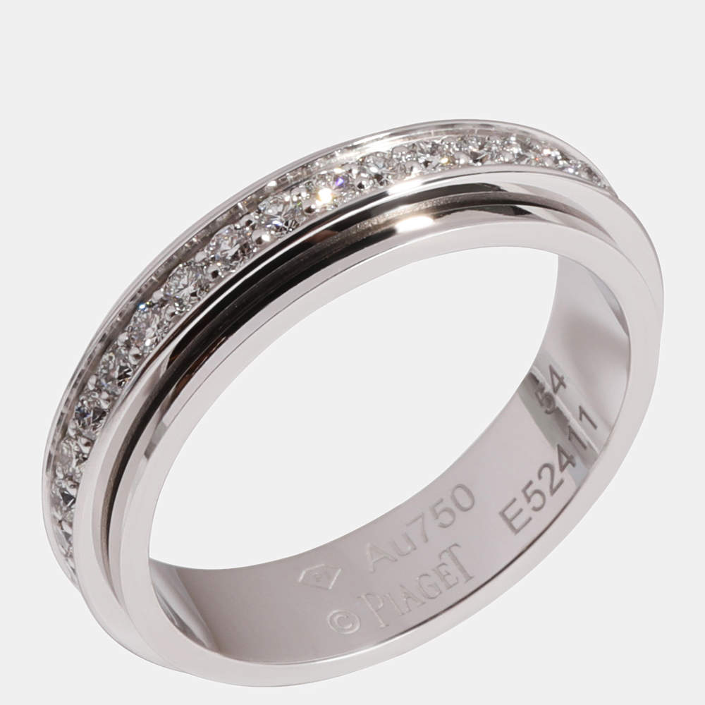 Piaget Possession Diamond Band in 18k White Gold 0.53 CTW Piaget TLC