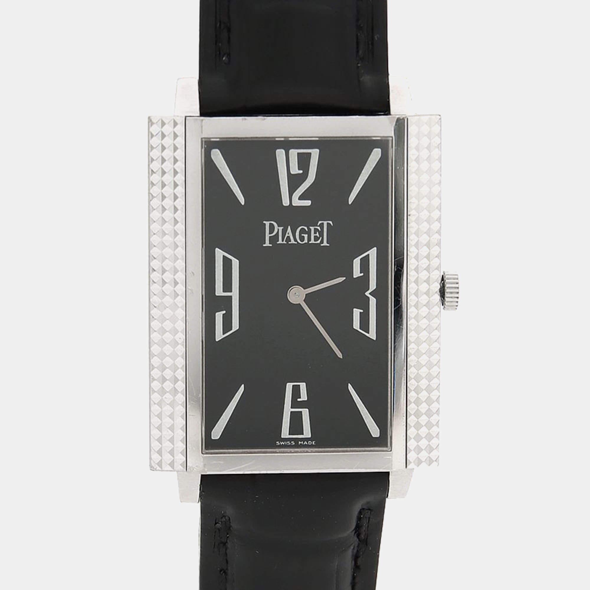 مملوكة مسبقًا Piaget 1967 G0A26015 Mechanical manual White Gold Men's Wristwatch 28 mm