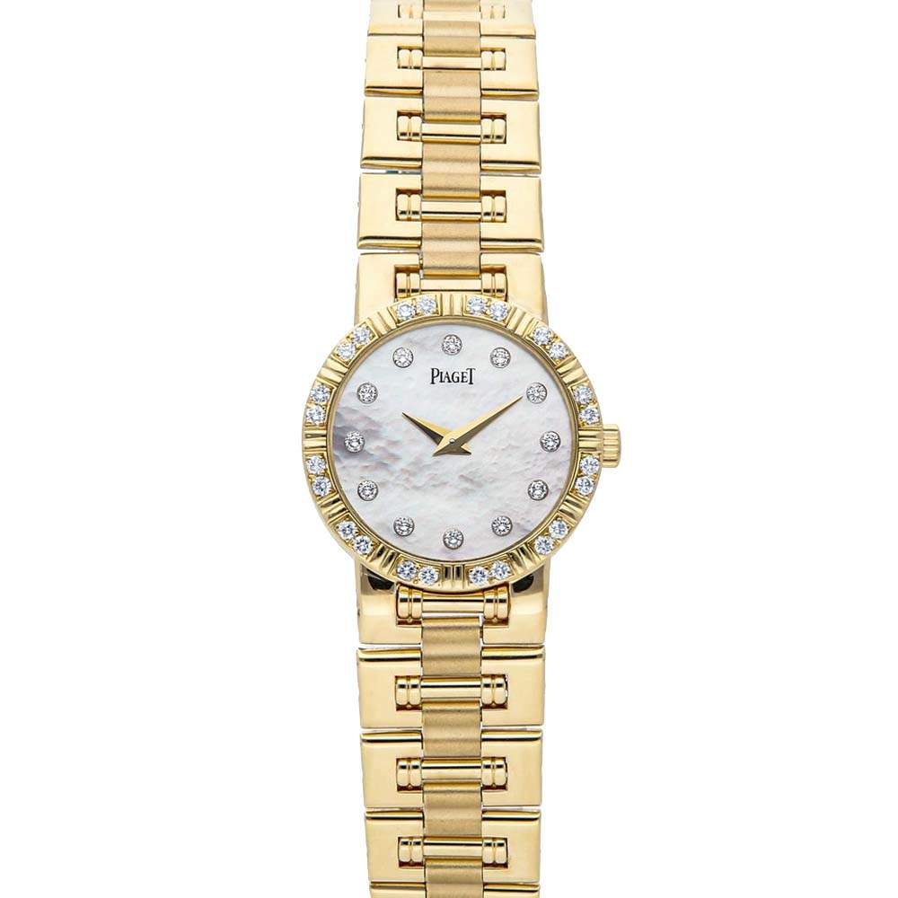 piaget dancer ladies diamond watch