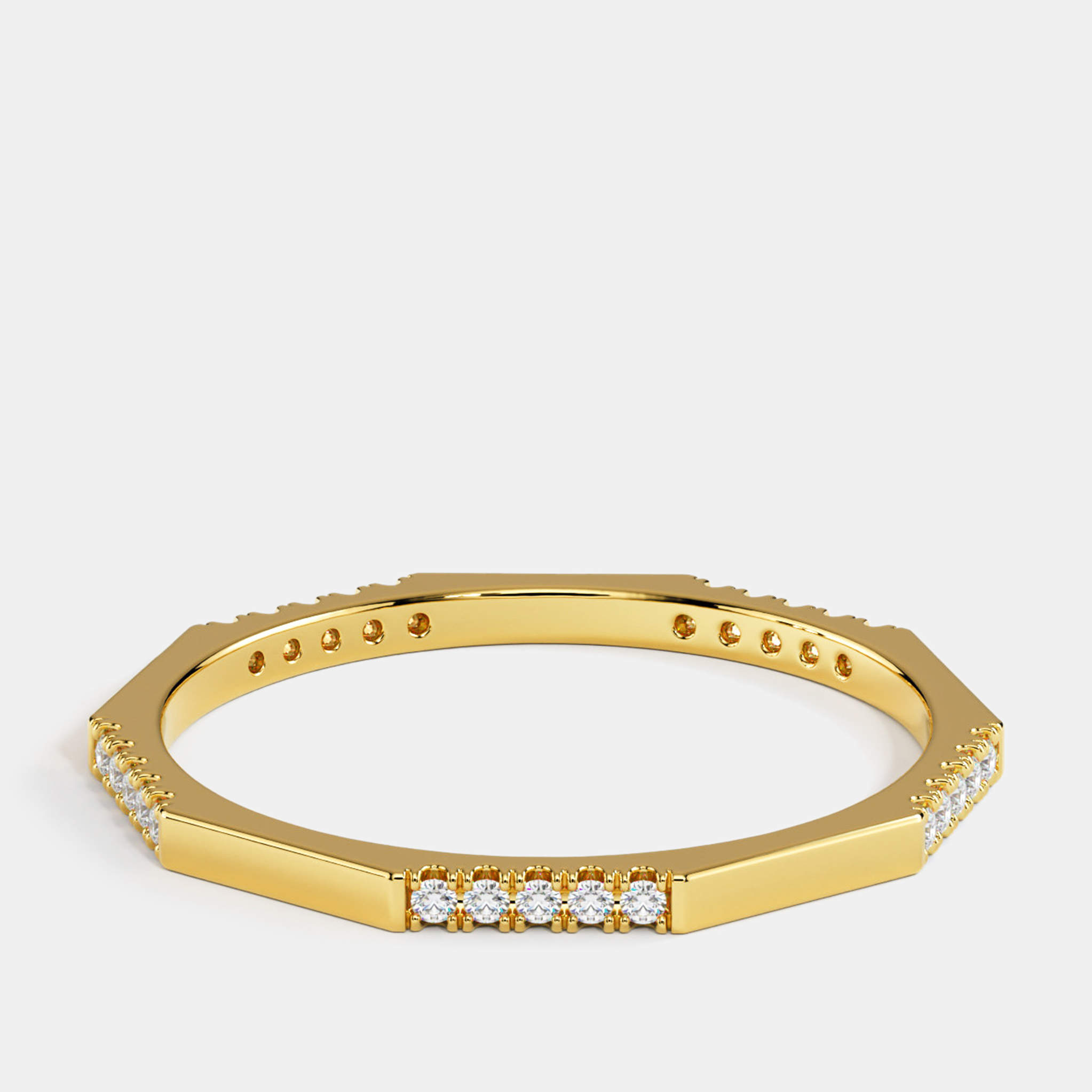 Place Vendome Ring Vendome VIII S 0.12 Carat Yellow Gold Size 52