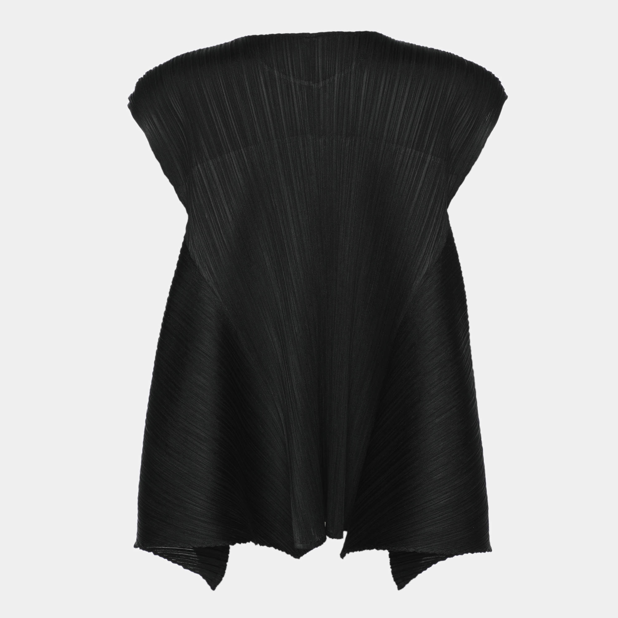 SALE!! pleats pleaseアシンメトリー BLACK 3人気希少黒