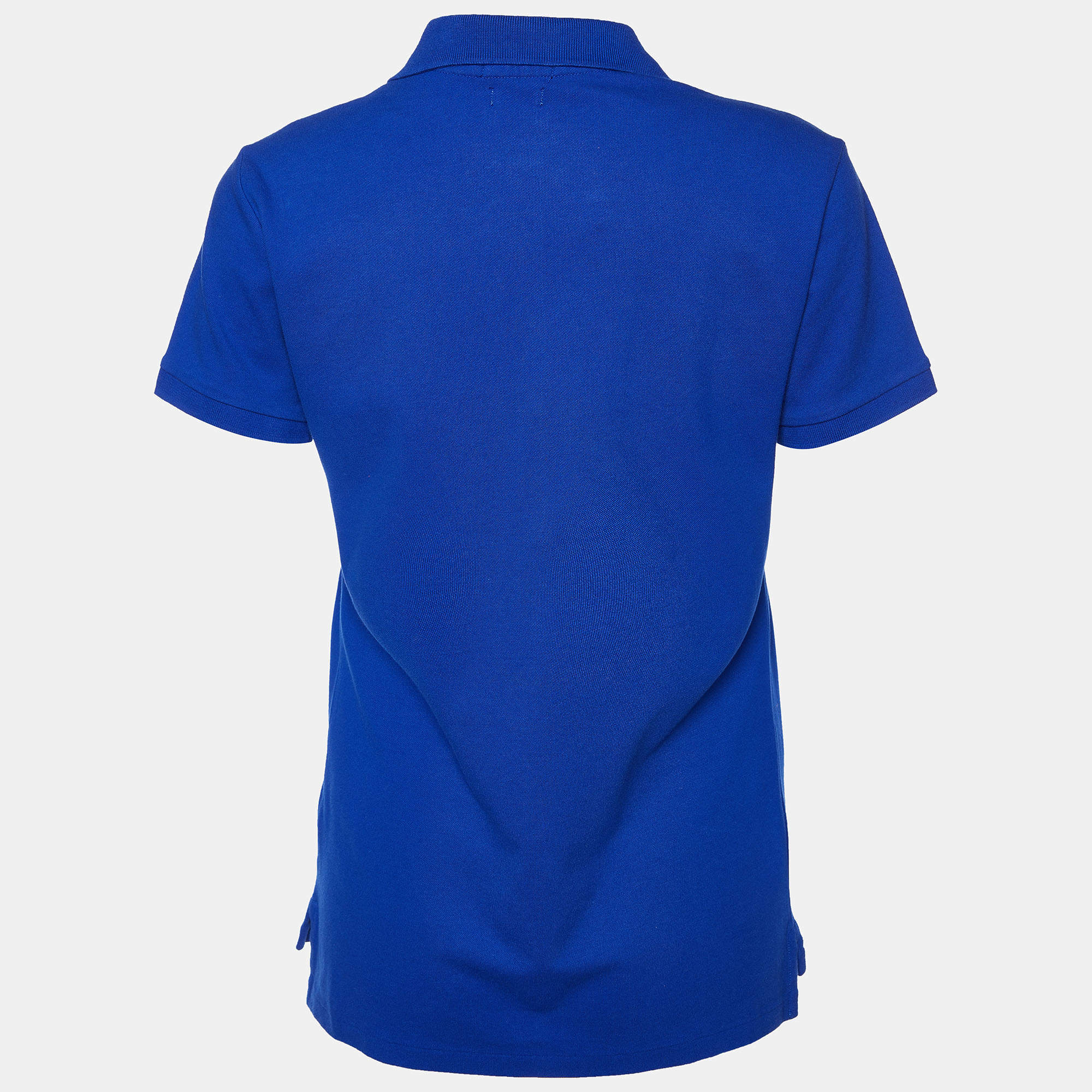 Polo Ralph Lauren Royal Blue Cotton Slim Fit Polo T Shirt M Polo Ralph Lauren TLC