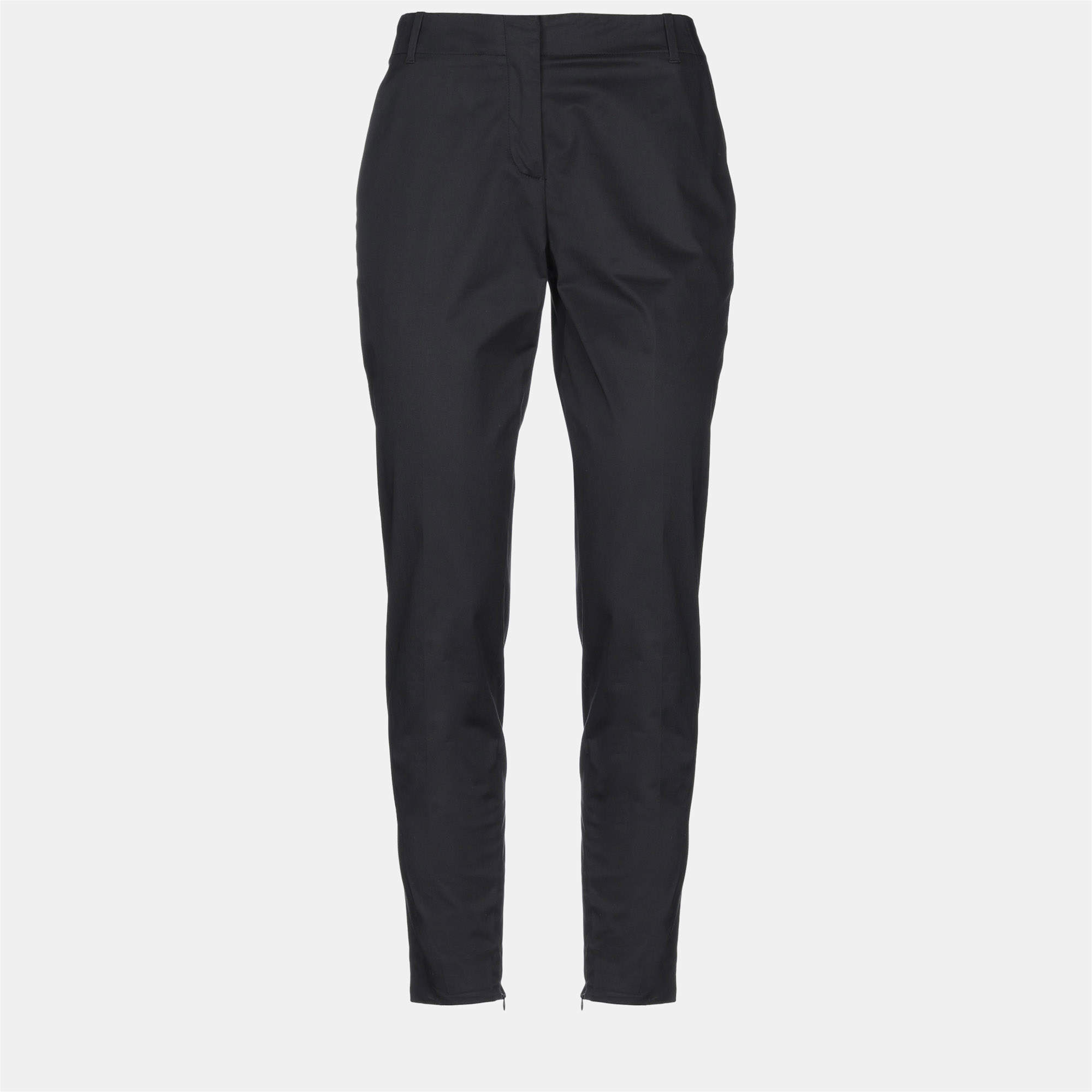 Pre Owned Prada Cotton Pants 38