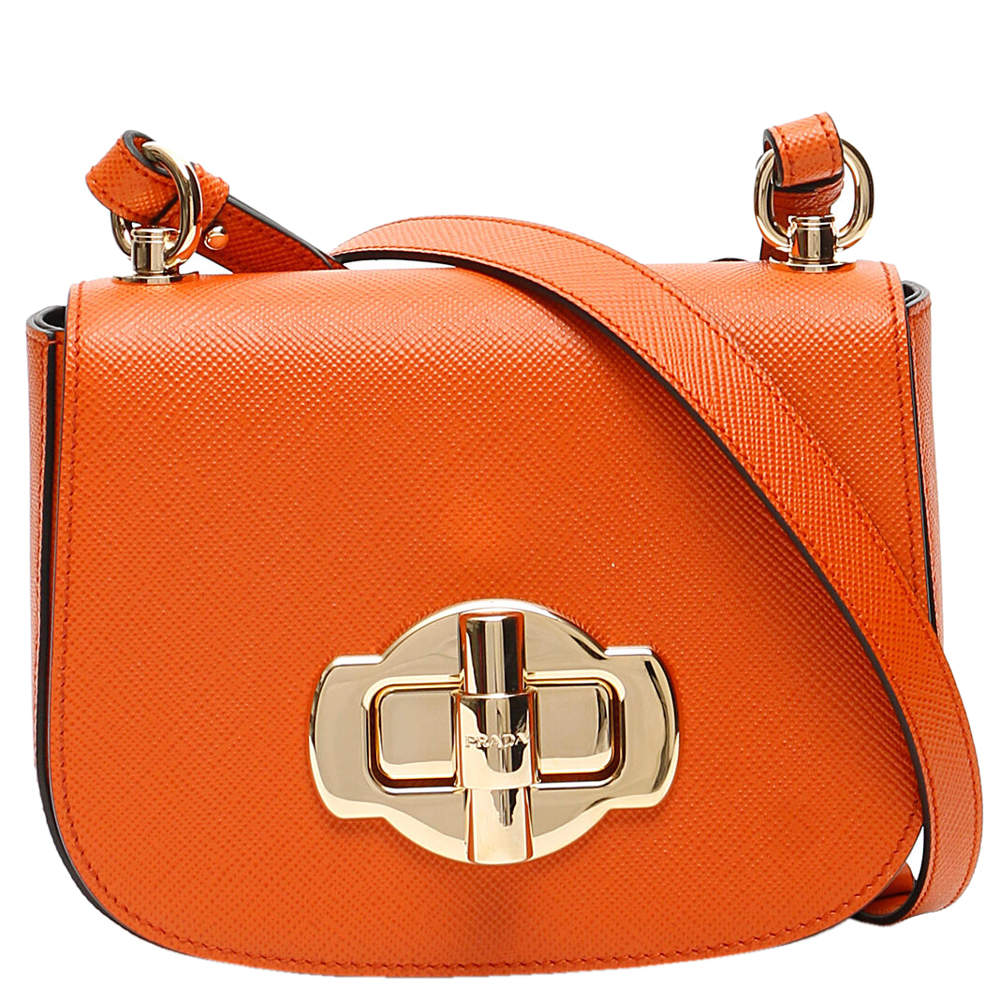 prada orange bag